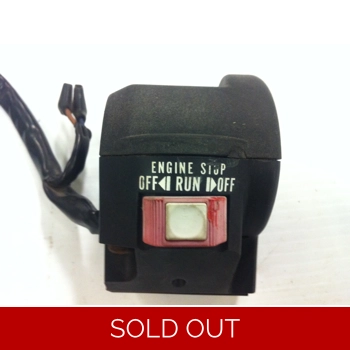 1982-83 Kawasaki KZ550H GPZ Right Hand Kill Switch 46091-1207